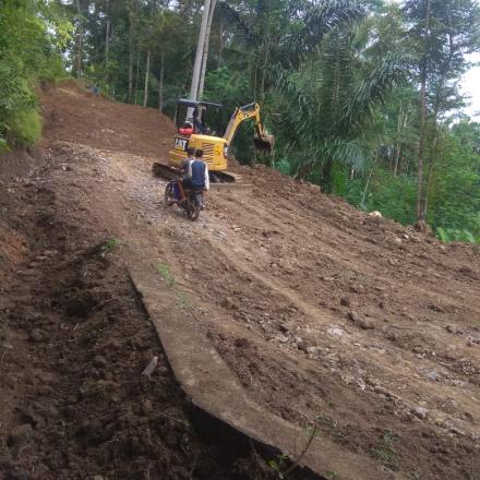 Kegiatan Pelaksanaan Gotong Royong di desa sagara